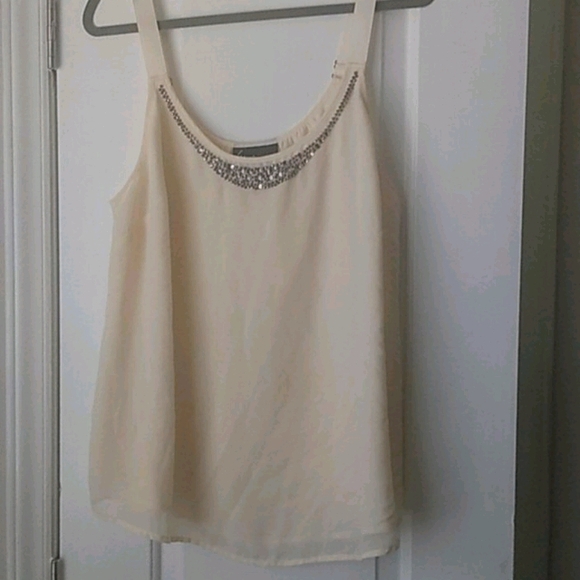 Dressy tank with jewels - Picture 1 of 4